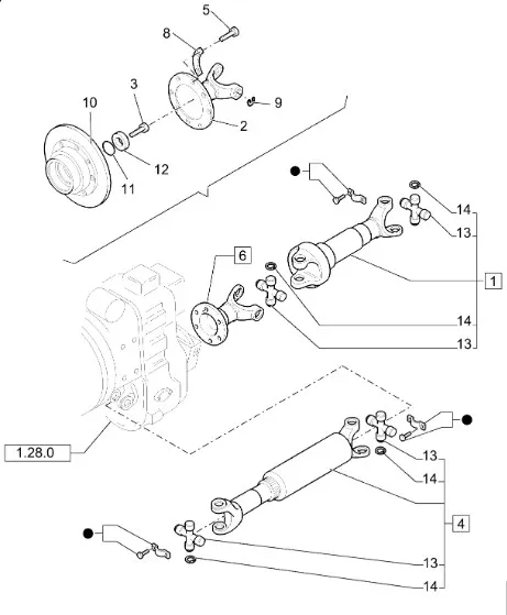 87552416 - Приводной вал